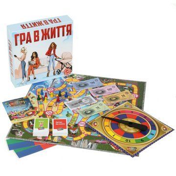 Настольная игра Супер домино казино "Игра в жизнь" Arial на укр. языке (910145) 910145 фото