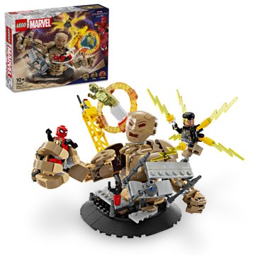 Конструктор LEGO Marvel Человек-паук vs. Песчаный человек: Решающая битва 76280 фото