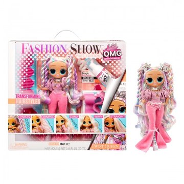 Ігровий набір з лялькою L.O.L. Surprise! серії O.M.G. Fashion show – Модна зачіска Королеви Твіст (584292) 584292 фото