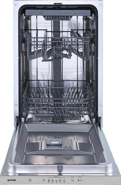 Посудомийна машина Gorenje вбудовувана, 11компл., A++, 45см, 3й кошик, білий (GV520E10S) GV520E10S фото
