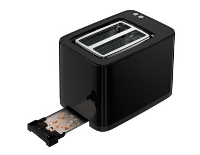 Тостер Tefal Digital, 850Вт, пластик, LED дисплей, черный (TT640810) TT640810 фото