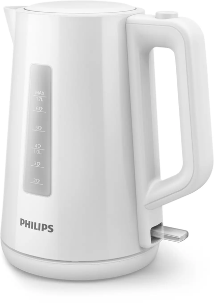Електрочайник Philips Series 3000, 1.5л, пластик, білий (HD9318/00) HD9318/00 фото