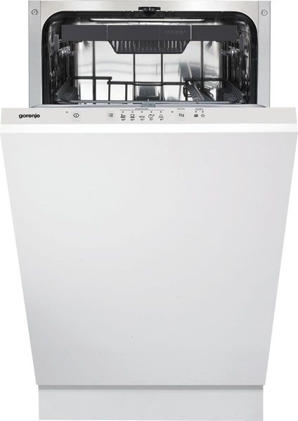 Посудомийна машина Gorenje вбудовувана, 11компл., A++, 45см, 3й кошик, білий (GV520E10S) GV520E10S фото