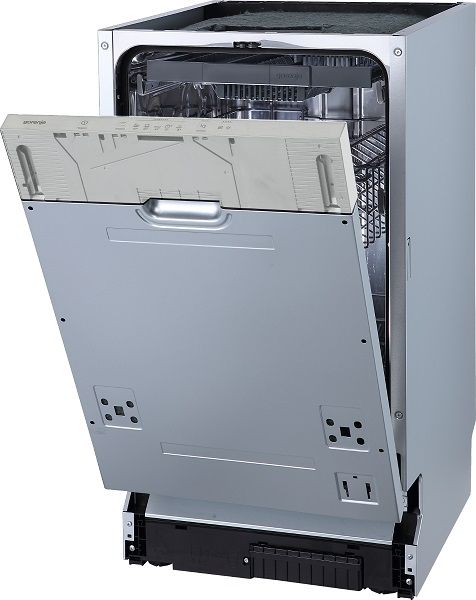 Посудомийна машина Gorenje вбудовувана, 11компл., A++, 45см, 3й кошик, білий (GV520E10S) GV520E10S фото