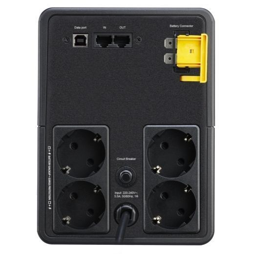 Источник бесперебойного питания APC Back-UPS 1200VA/650W, USB, 4xSchuko (BX1200MI-GR) BX1200MI-GR фото
