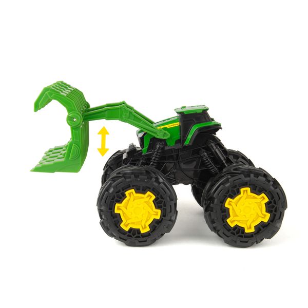 Іграшковий трактор John Deere Kids Monster Treads з ковшем і великими колесами 47327 фото