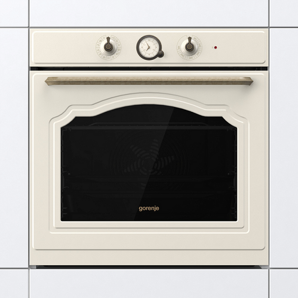 Духова шафа Gorenje електрична, 77л, A+, шампань - Уцінка BOS67372CLI фото