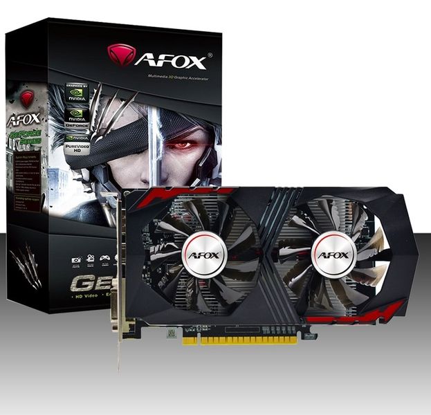 Видеокарта AFOX GeForce GTX 1050 Ti 4GB GDDR5 (AF1050TI-4096D5H5-V4) AF1050TI-4096D5H5-V4 фото