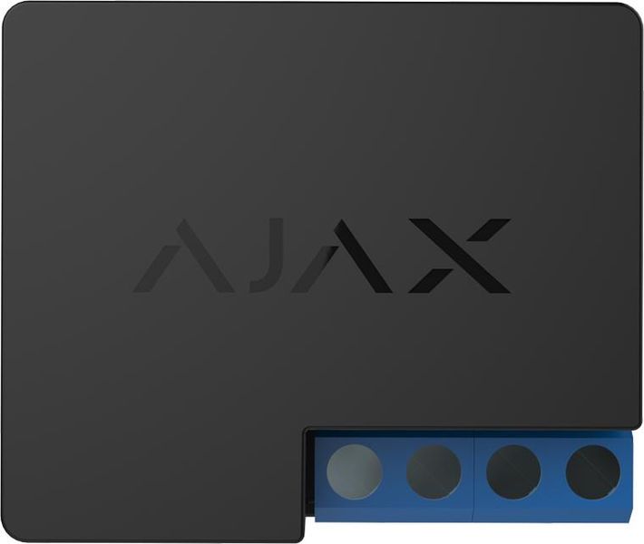 Розумне реле з сухим контактом для управління приладами Ajax Relay, 7-24V, 13А, 3 кВт, jeweller, бездротове (000010019) 000010019 фото