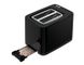 Тостер Tefal Digital, 850Вт, пластик, LED дисплей, черный (TT640810)