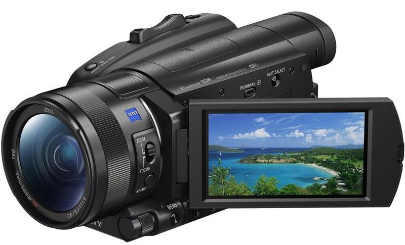 Цифр. видеокамера 4K Flash Sony Handycam FDR-AX700 Black FDRAX700B.CEE фото