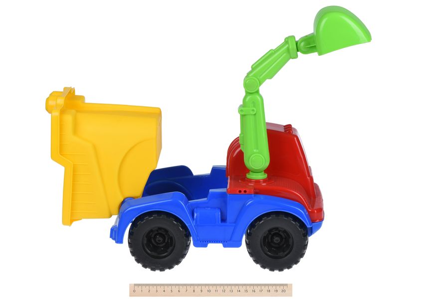 Набор для игры с песком с экскаватором красный (4шт.) Same Toy (HY-1810WUt-1) HY-1810WUt-1 фото