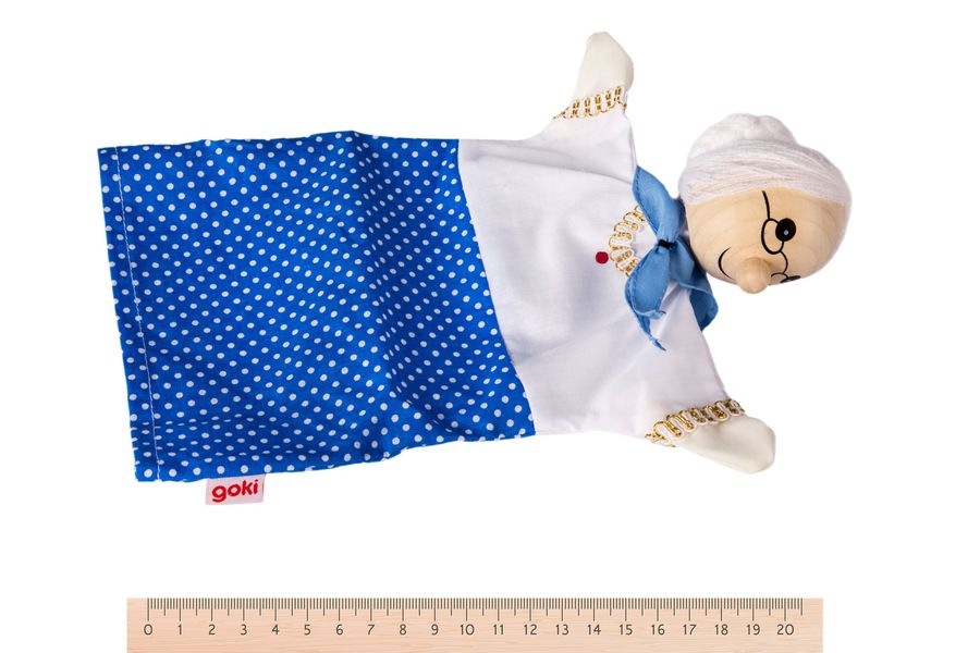 Лялька-рукавичка-Бабуся Goki 51990G 51990G фото