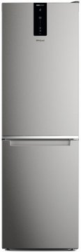 Холодильник Whirlpool з нижн. мороз., 191x60х68, холод.відд.-231л, мороз.відд.-104л, 2дв., А++, NF, інв., дисплей, зона нульова, нерж W7X82OOX W7X82OOX фото