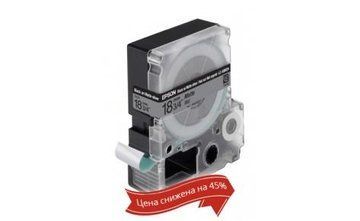 Картридж с лентой Epson LK5WBN принтеров LW-400/400VP/700 Std Blk/Wht 18mm/9m (C53S655006) C53S655006 фото