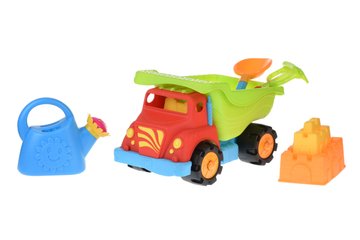 Набір для гри з піском Вантажівка червоний (6 од.) Same Toy 973Ut-1 973Ut-1 фото