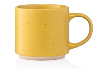 Чашка Ardesto Alcor, 420 мл, жовта, кераміка (AR3475Y) AR3475 фото