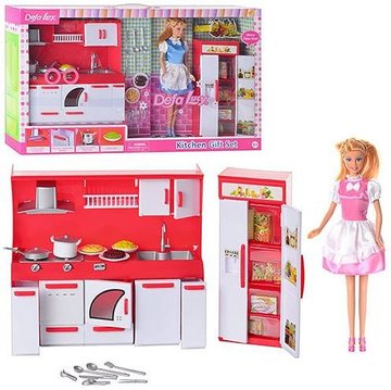 Кукла типа Барби кухня DEFA 8085 с продуктами 8085 фото