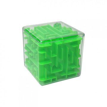 Головоломка 3D-лабиринт F-1 куб F-1(Green) фото