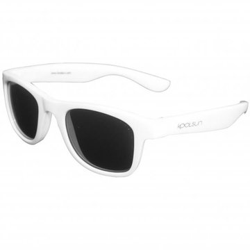 Детские солнцезащитные очки Koolsun белые серии Wave размер 3-10 лет KS-WAWM003 - Уцінка KS-WAWM003 фото