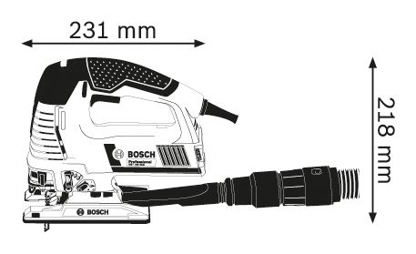 Лобзик Bosch GST 160 BCE, 800Вт, 800-3000 об/хв 2.3кг. 0.601.518.000 фото