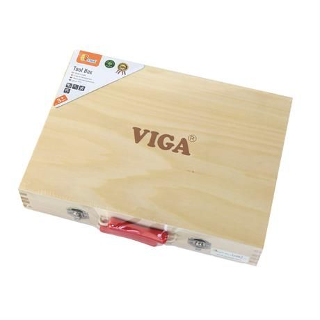 Дерев'яний ігровий набір Viga Toys Валіза з інструментами, 10 шт. (50387) 50387 фото