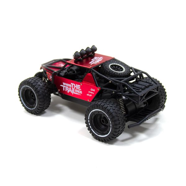 Автомобіль OFF-ROAD CRAWLER з р/к - RACE (матовий червоний, метал. корпус, акум.6V, 1:14) - Уцінка 100043 фото