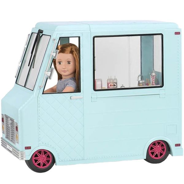 Транспорт для кукол-Фургон с мороженым и аксессуарами Our Generation BD37252Z BD37252Z фото
