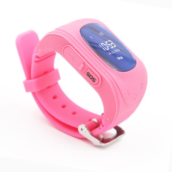 Детские GPS часы-телефон GOGPS ME K50 Розовый (K50PK) K50D фото