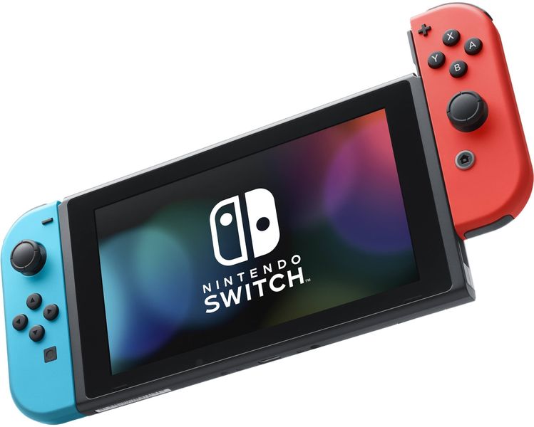 Игровая консоль Nintendo Switch (неоновый красный/неоновый синий) (045496452629) 045496452629 фото