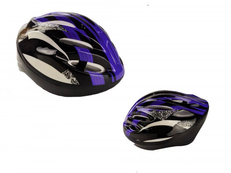 Шлем для катания на велосипеде, самокате, роликах MS 0033 большой Фиолетовый MS 0033 (Purple) фото