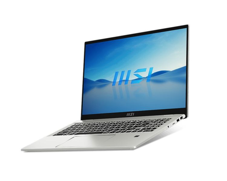 Ноутбук MSI Prestige Evo 16 QHD+, Intel i5-13500H, 16GB, F1TB, UMA, DOS, сріблястий (PRESTIGE_EVO_A13M-278UA) PRESTIGE_EVO_A13M-278UA фото
