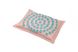 Подушка акупунктурная BP-01(Розовый-голубые фишки) 45х35 (Гречиха)