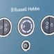 Кавоварка Russell Hobbs ріжкова Distinctions Ocean, 1.1л, мелена + чалди, синьо-сріблястий (26451-56)