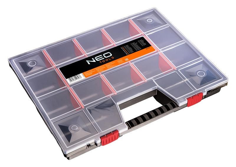 Ящик-органайзер NEO, регулируемые перегородки, 29х39х6.5 см (84-118) 84-118 фото