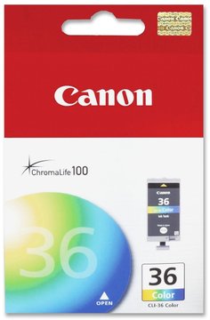 Картридж Canon CLI-36 PIXMA iP100/110/TR150 series color (1511B001) 1511B001 фото
