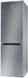 Холодильник Indesit з нижн. мороз., 187x60х66, холод.відд.-213л, мороз.відд.-90л, 2дв., А+, ST, сріблястий (LI8S1ES)