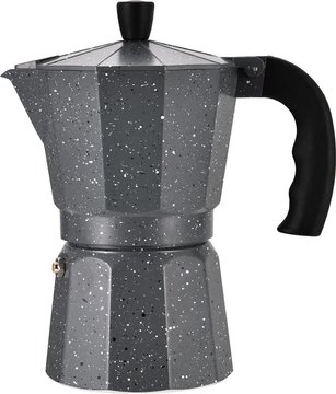 Гейзерна кавоварка Ardesto Gemini Molise, 3 чашки, сірий, алюміній - Уцінка AR0803AGS фото