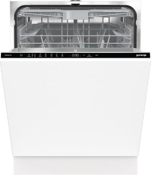 Посудомийна машина Gorenje вбудовувана, 16компл., A+++, 60см, AquaStop, автоматичне відчинення, сенсорн.упр, 3и кошики, білий GV16D фото