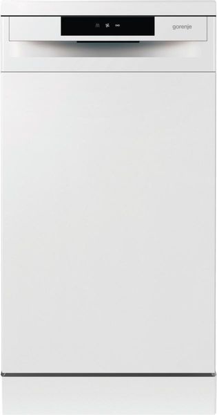 Посудомийна машина Gorenje, 9компл., A++, 45см, дисплей, 2 кошика, AquaStop, білий GS520E15W фото