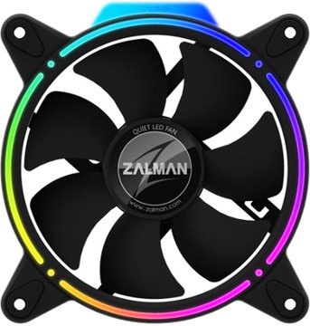Корпусний вентилятор Zalman Z-Spectrum RFD120A ARGB, 120mm, 1500rpm, 3pin+3pin ARGB, 25.6dBa ZM-RFD120A фото