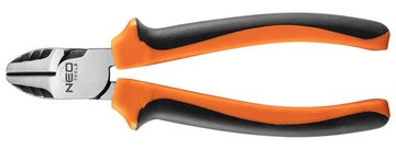 Кусачки-бокорезы Neo Tools 40% FS, до 40% уменьшение приложенных усилий, 180мм, CrNi (01-157) 01-157 фото