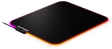 Ігрова поверхня SteelSeries QcK Prism Cloth RGB M (900x300x4мм), чорний 63825_SS фото