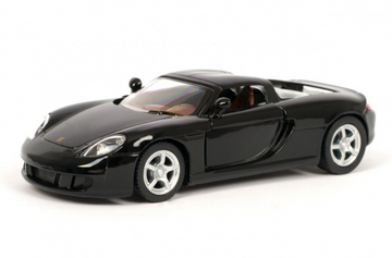 Дитяча модель машинки Porsche Carrera GT Kinsmart інерційна 1:36 Black (KT5081W(Black)) KT5081W(Black) фото