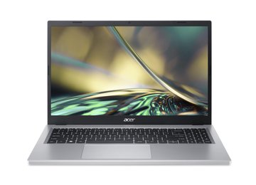 Ноутбук Acer Aspire 3 A315-510P 15.6" FHD, Intel P N200, 8GB, F256GB, UMA, Lin, сріблястий NX.KDHEU.006 фото