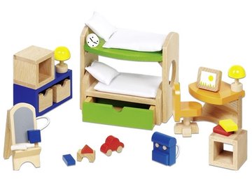 Набор для кукол Мебель детской комнаты Goki 51746G - Уцінка 51746G фото