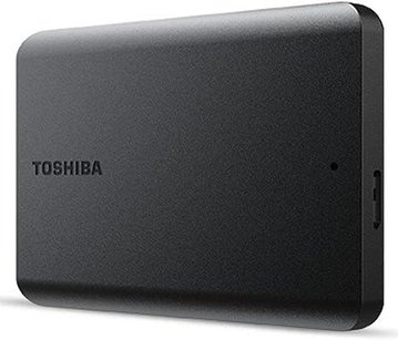 Портативний жорсткий диск Toshiba 1TB USB 3.2 Gen 1 Canvio Basics 2022 Black HDTB510EK3AA фото