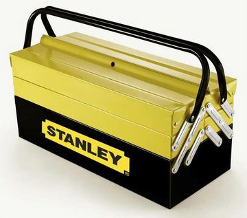 Ящик для інструменту Stanley Expert Cantilever, металевий, 20.8x20.8x45см 1-94-738 фото