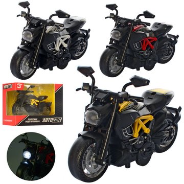 Колекційна іграшкова модель мотоцикла AS-2633 інерційний AS-2633 фото