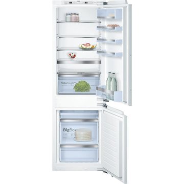 Холодильник Bosch вбуд. з нижн. мороз., 177x55x55, xолод.відд.-257л, мороз.відд.-68л, 2дв., А++, NF, білий KIN86AD30 фото